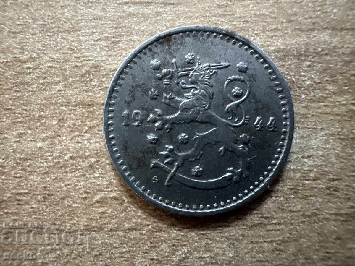 Finland - 1 markka (1944) - iron with price 0.40 €