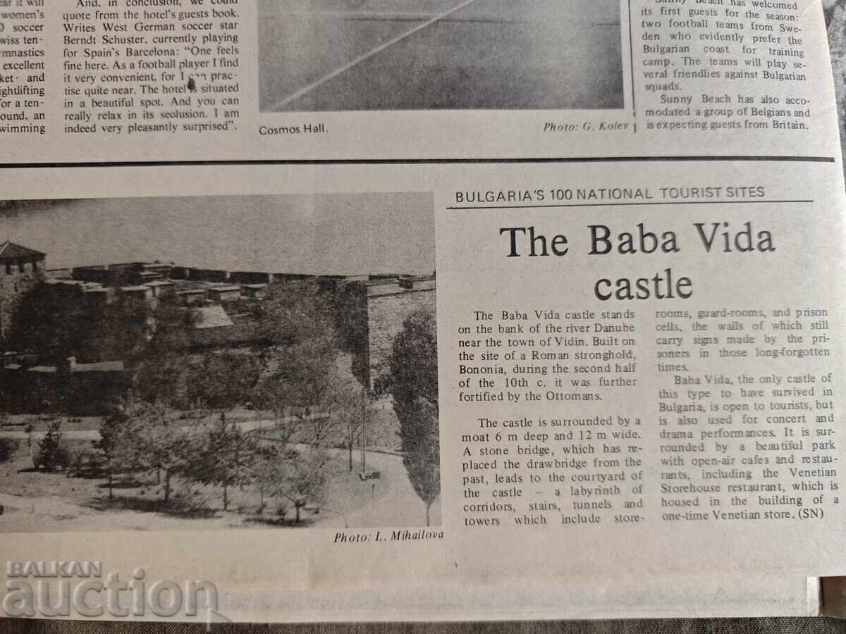 Auction Sofia News May 4, 1988 Auction Sofia News May 4, 1988