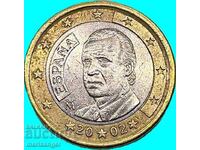 1 euro 2002 Spain