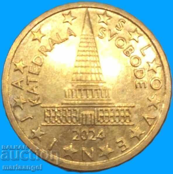 10 евро цента 2024 Словения UNC - 7