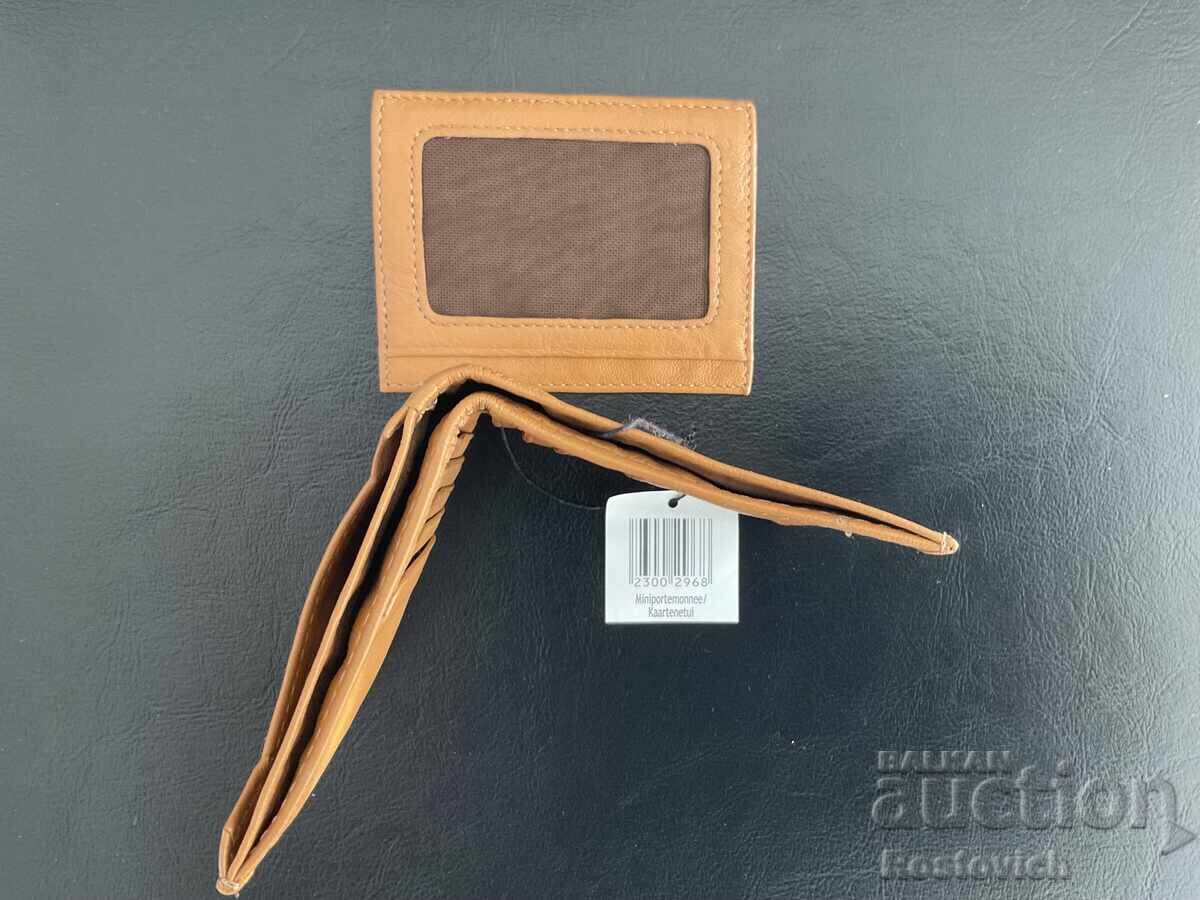Portofelul din piele pentru carduri (mini portofel / etui pentru carduri) «HEMA - 5 Portofelul din piele pentru carduri (mini portofel / etui pentru carduri) «HEMA - 5