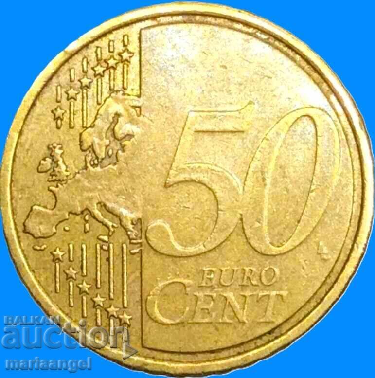 50 λεπτά ευρώ 2008 Κύπρος - 6