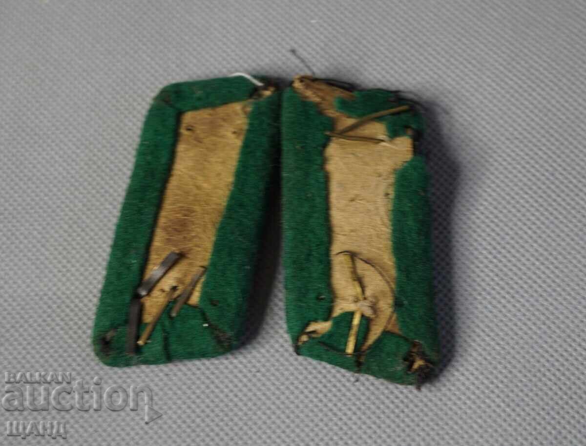 Kingdom of Bulgaria Officer Epaulettes Shoulder Boards Railway Troops with price € 1.25 | 2.44 BGN