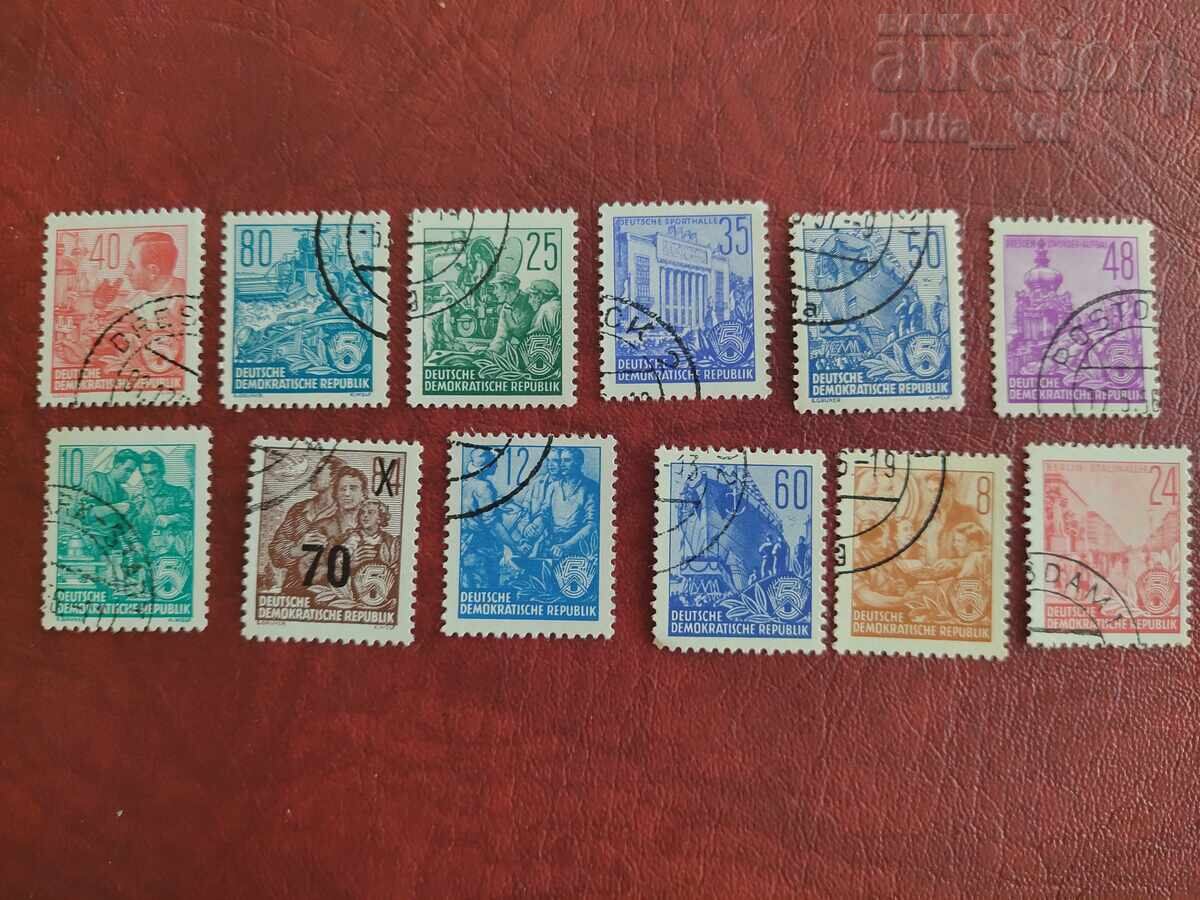 Mică colecție de timbre poștale Germania