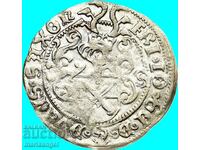 1 Groschen Saxonia Germania Frederic I Linia Albertină 22mm