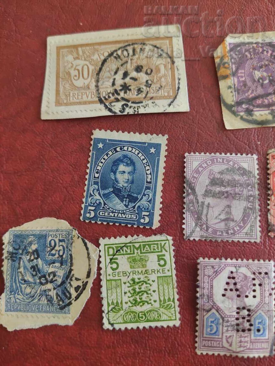 Mini colecție de timbre poștale vechi cu preț € 0.01 | 0.02 BGN