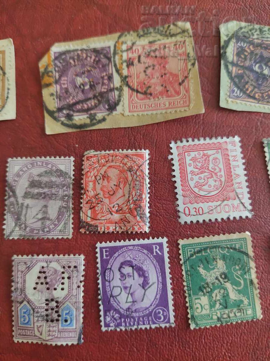Licitație Mini colecție de timbre poștale vechi