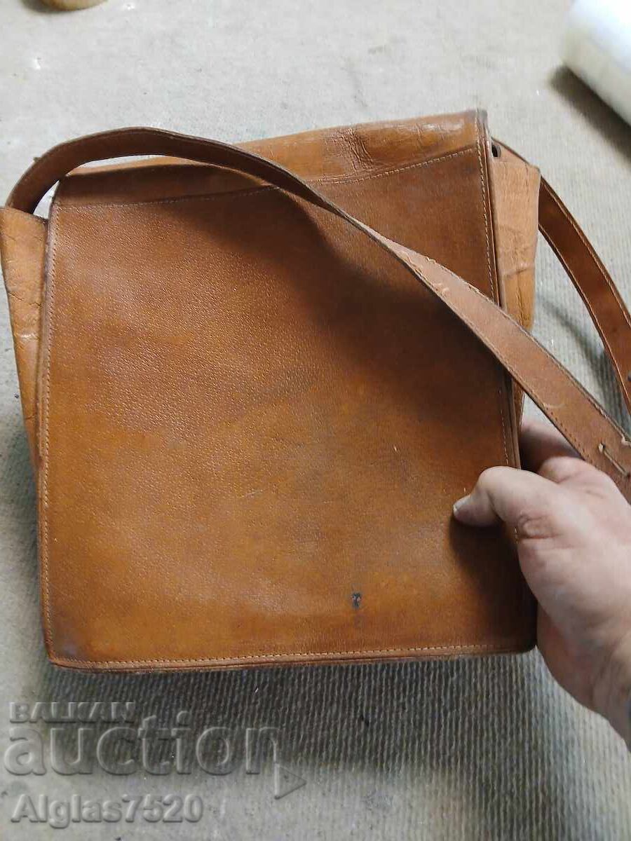 Leather bag made of genuine leather - 5