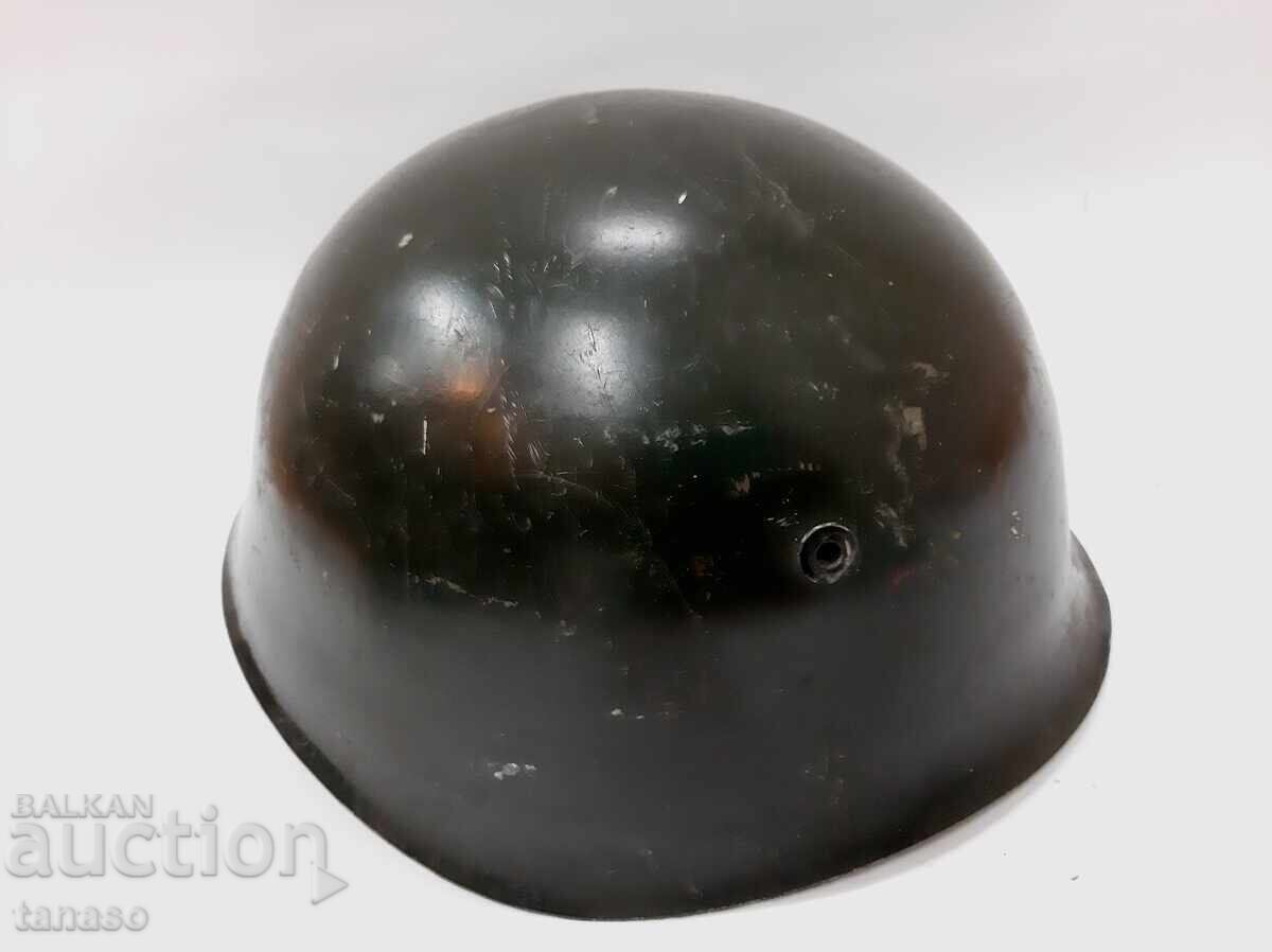 Bulgarian army steel helmet, M51/72 helmet, size 57 with price € 49.00 | 95.84 BGN Bulgarian army steel helmet, M51/72 helmet, size 57 with price € 49.00 | 95.84 BGN