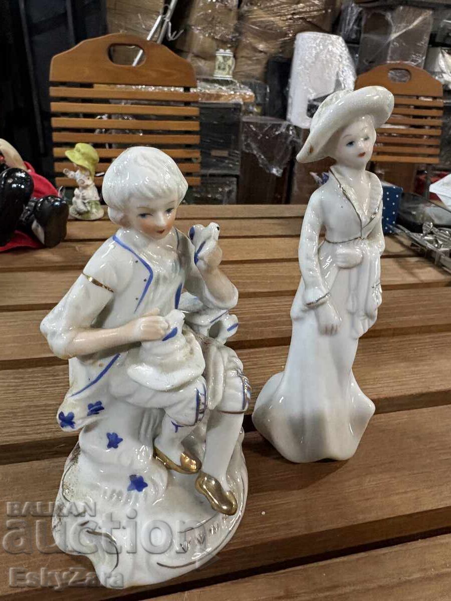 Porcelain figurines