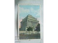 Washington postcard 1924, traveled to Sofia, stamp