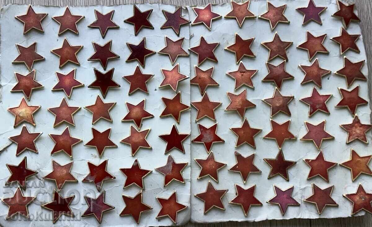 Lot steluțe—70 bucăți