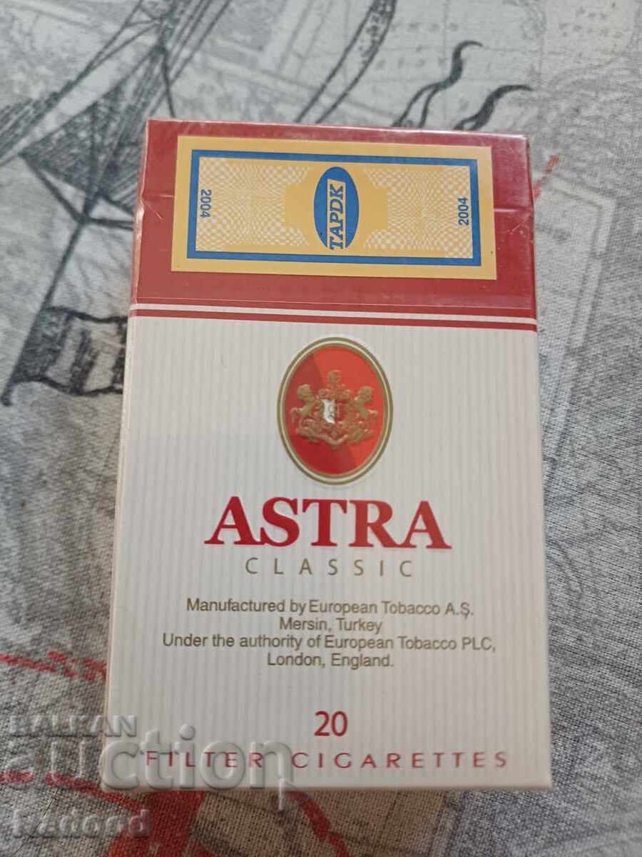 ASTRA cigarettes with price € 32.00 | 62.59 BGN ASTRA cigarettes with price € 32.00 | 62.59 BGN
