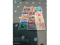 POSTAGE STAMPS - PR BULGARIA - 15 PCS. - 0.0045 EUR