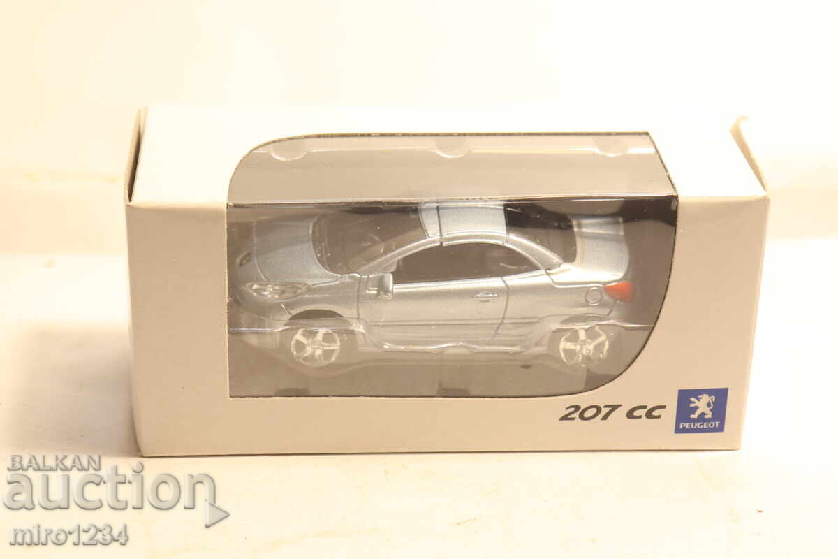 1/64  NOREV   PEUGEOT  207   CC  КОЛИЧКА  ИГРАЧКА    МОДЕЛ