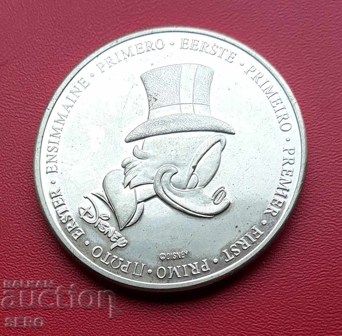Медал-Германия-плакет на Дисни-първото евро на чичо Скрудж с цена € 2.00 | 3.91 лв. Медал-Германия-плакет на Дисни-първото евро на чичо Скрудж с цена € 2.00 | 3.91 лв.