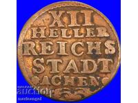 Germania Aachen 1759 12 Heller