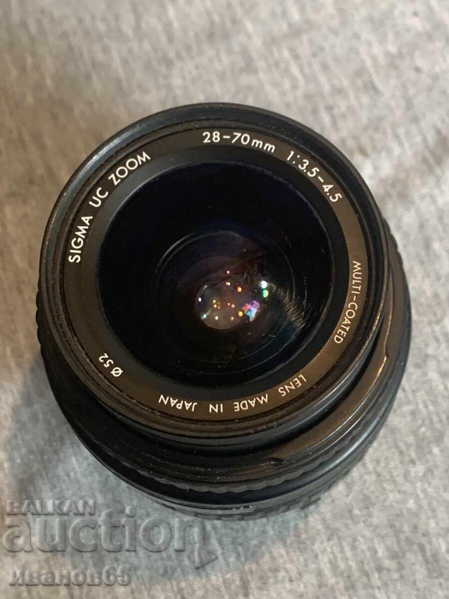 обектив за фотоапарат