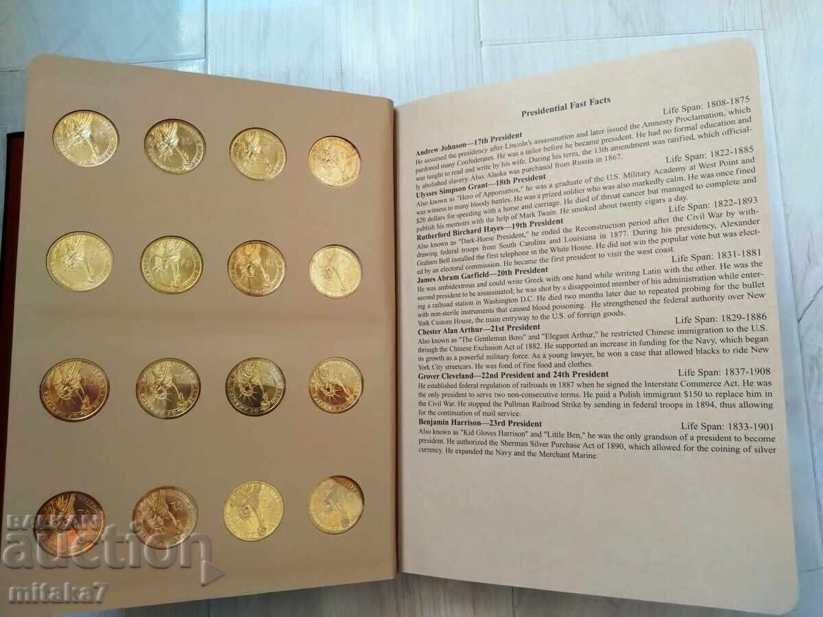 Presidential $1 Coin Album, USA - 6