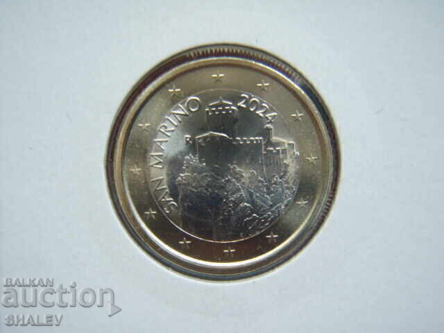 1 Euro 2024 San Marino (1 евро Сан Марино) - Unc (евро) 1 Euro 2024 San Marino (1 евро Сан Марино) - Unc (евро)