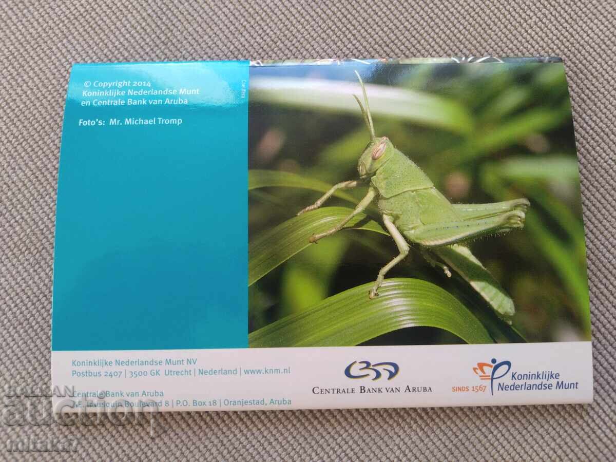 Set monede 2014, Aruba cu preț € 28.00 | 54.76 BGN Set monede 2014, Aruba cu preț € 28.00 | 54.76 BGN