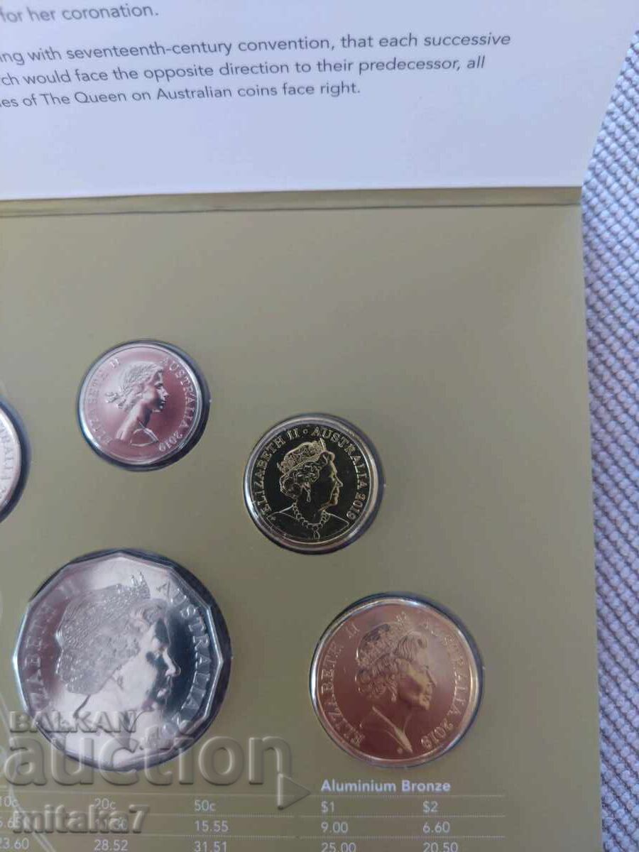 Set of coins 2019, Australia - 5