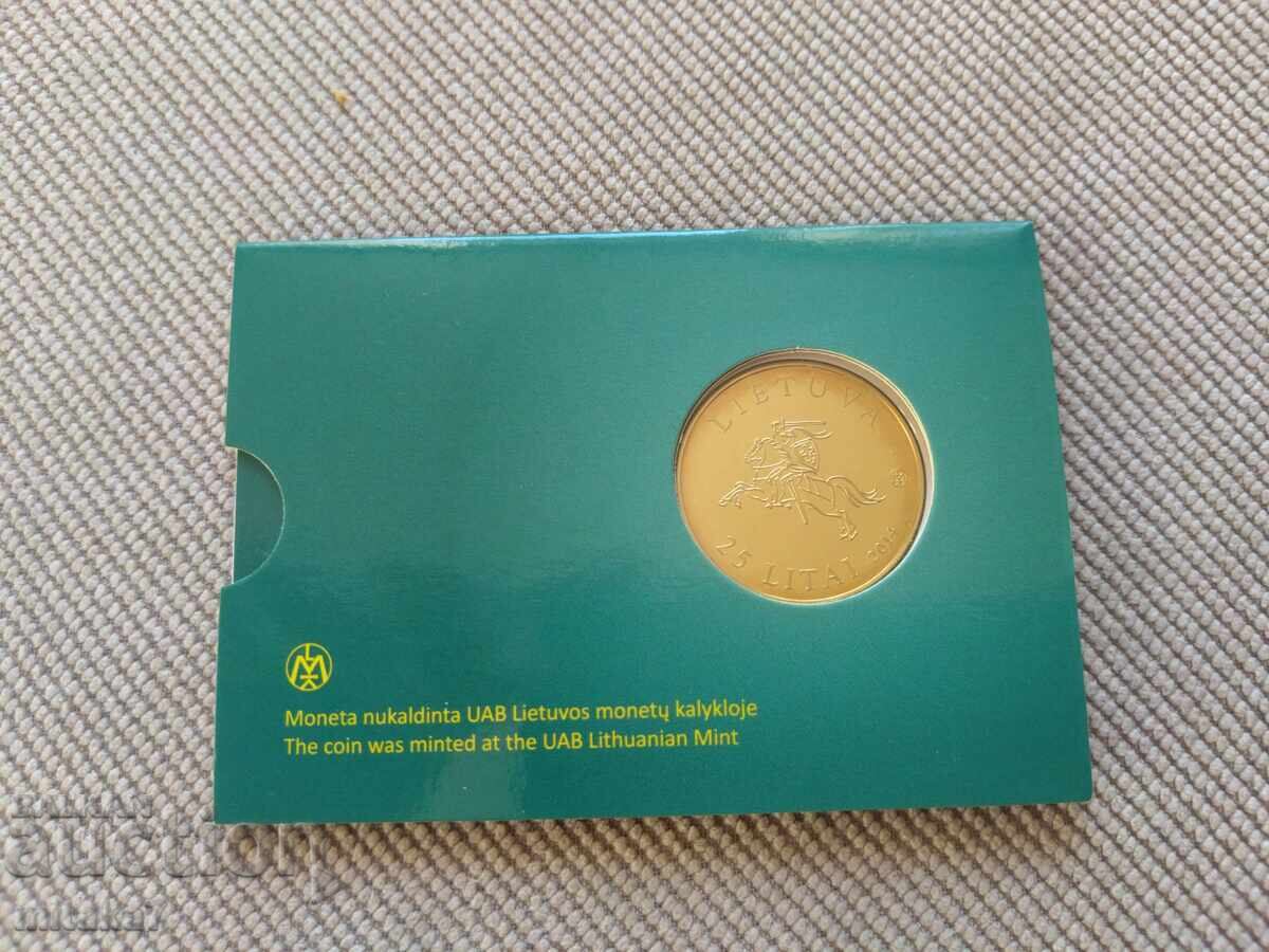 Auction 25 litas 2014, Lithuania Auction 25 litas 2014, Lithuania