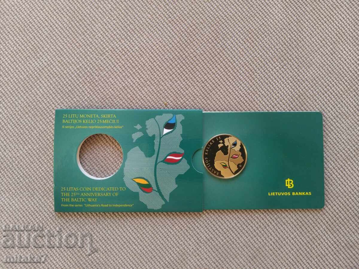 25 litas 2014, Lithuania - 5 25 litas 2014, Lithuania - 5
