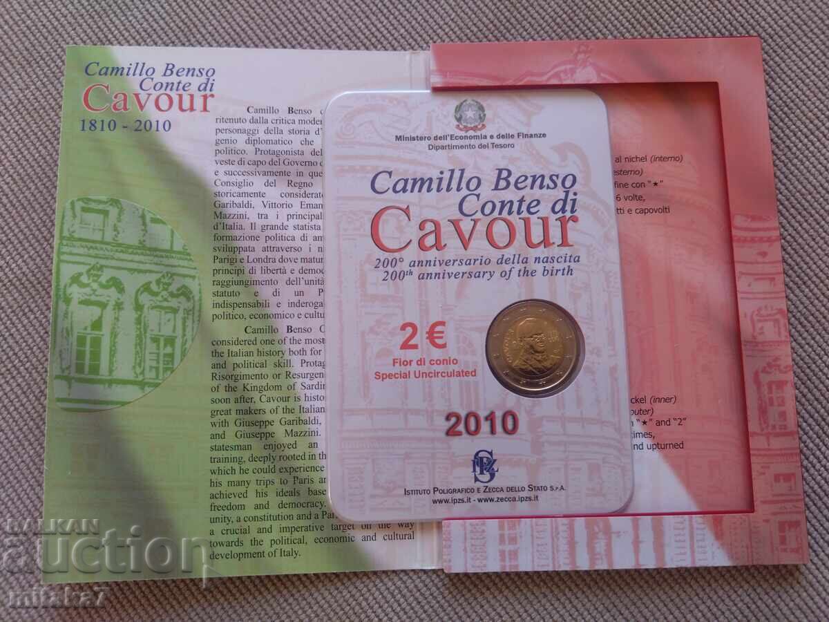 2 euro 2010, Italia cu preț € 14.40 | 28.16 BGN 2 euro 2010, Italia cu preț € 14.40 | 28.16 BGN