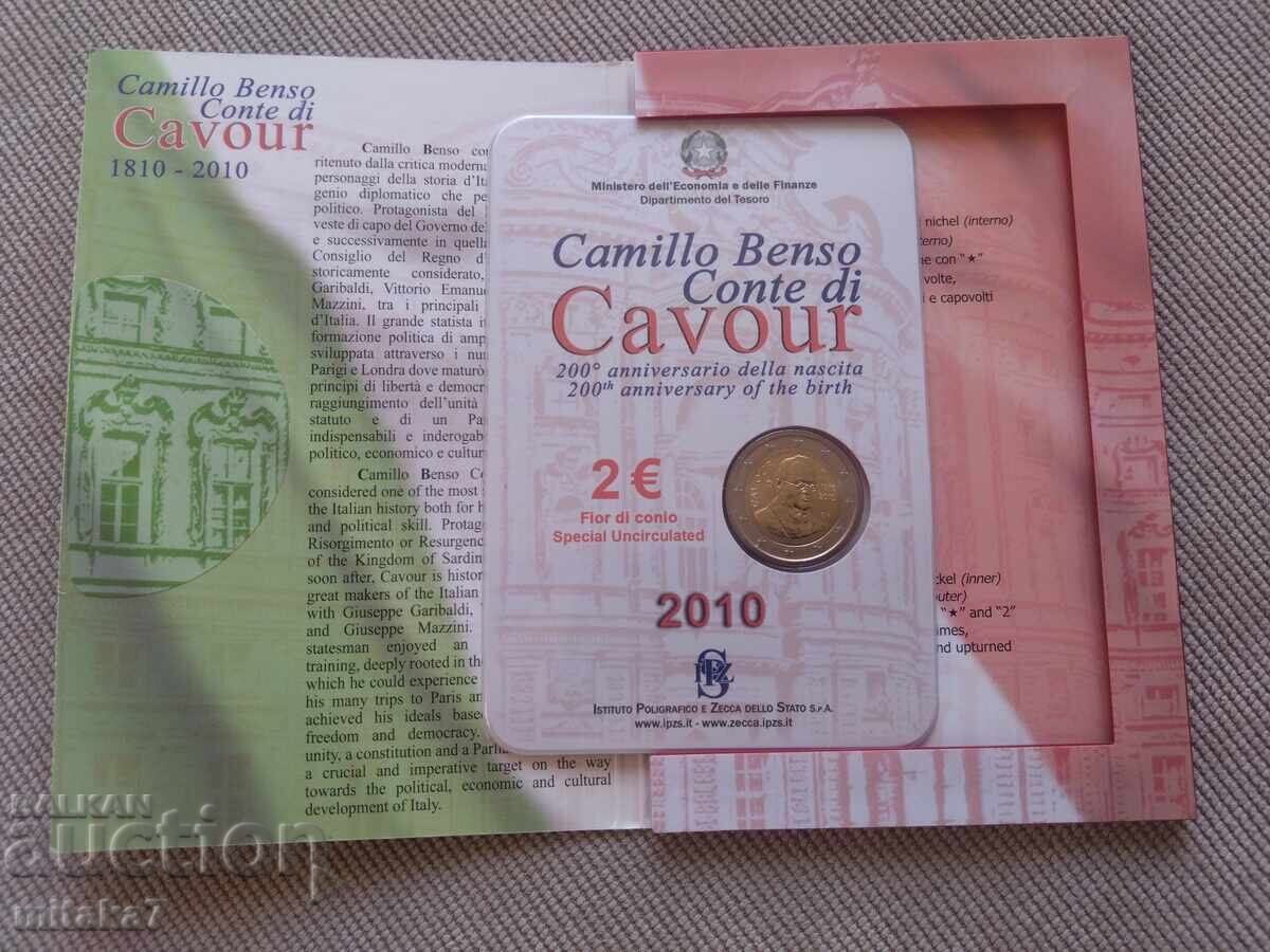 2 euro 2010, Italia cu preț € 14.40 | 28.16 BGN 2 euro 2010, Italia cu preț € 14.40 | 28.16 BGN
