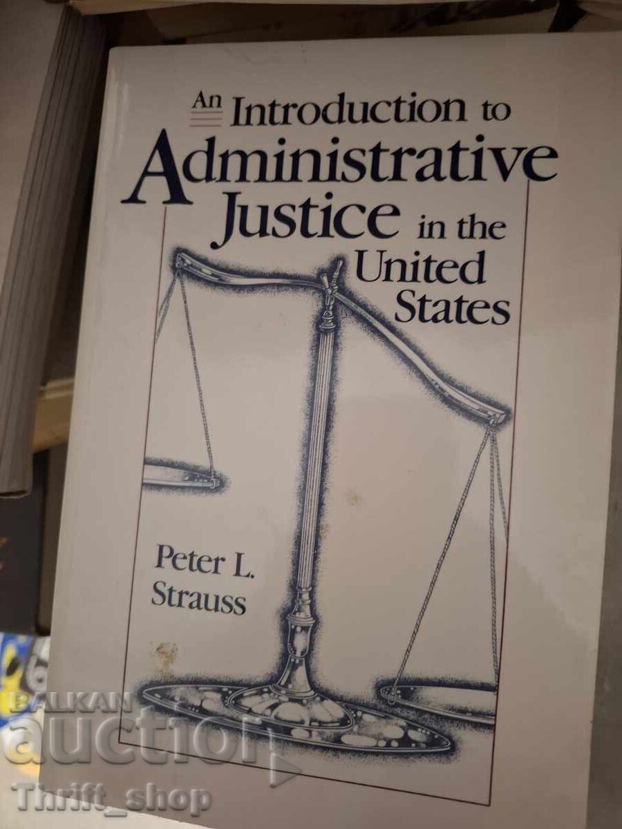 An introduction to administrative justice in the United States