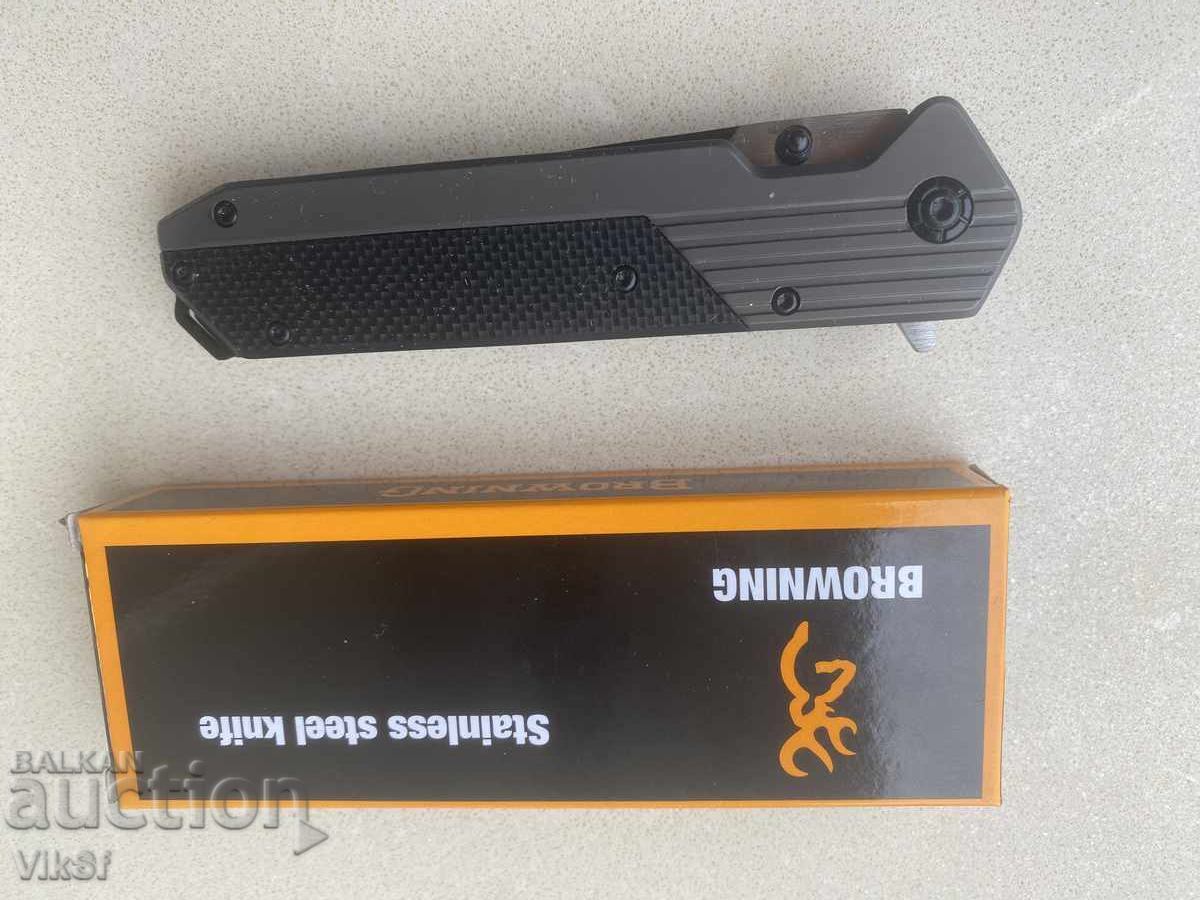 Folding knife Browning F193 - automatic; 100x225mm - 6