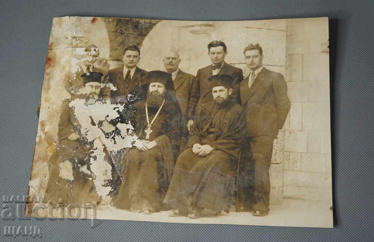 1910 photo Bulgarian clergymen priest pop