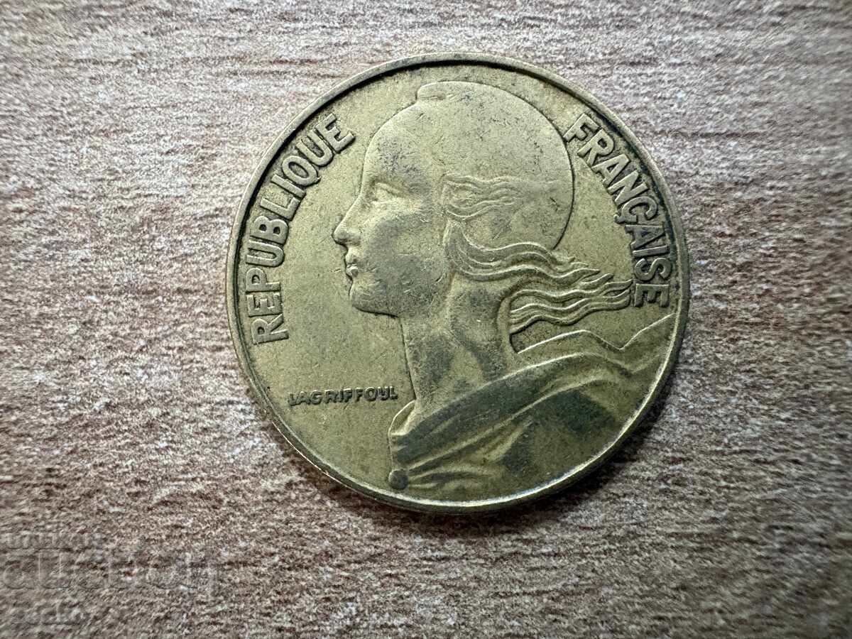 France - 20 centimes (1963) with price 0.10 €
