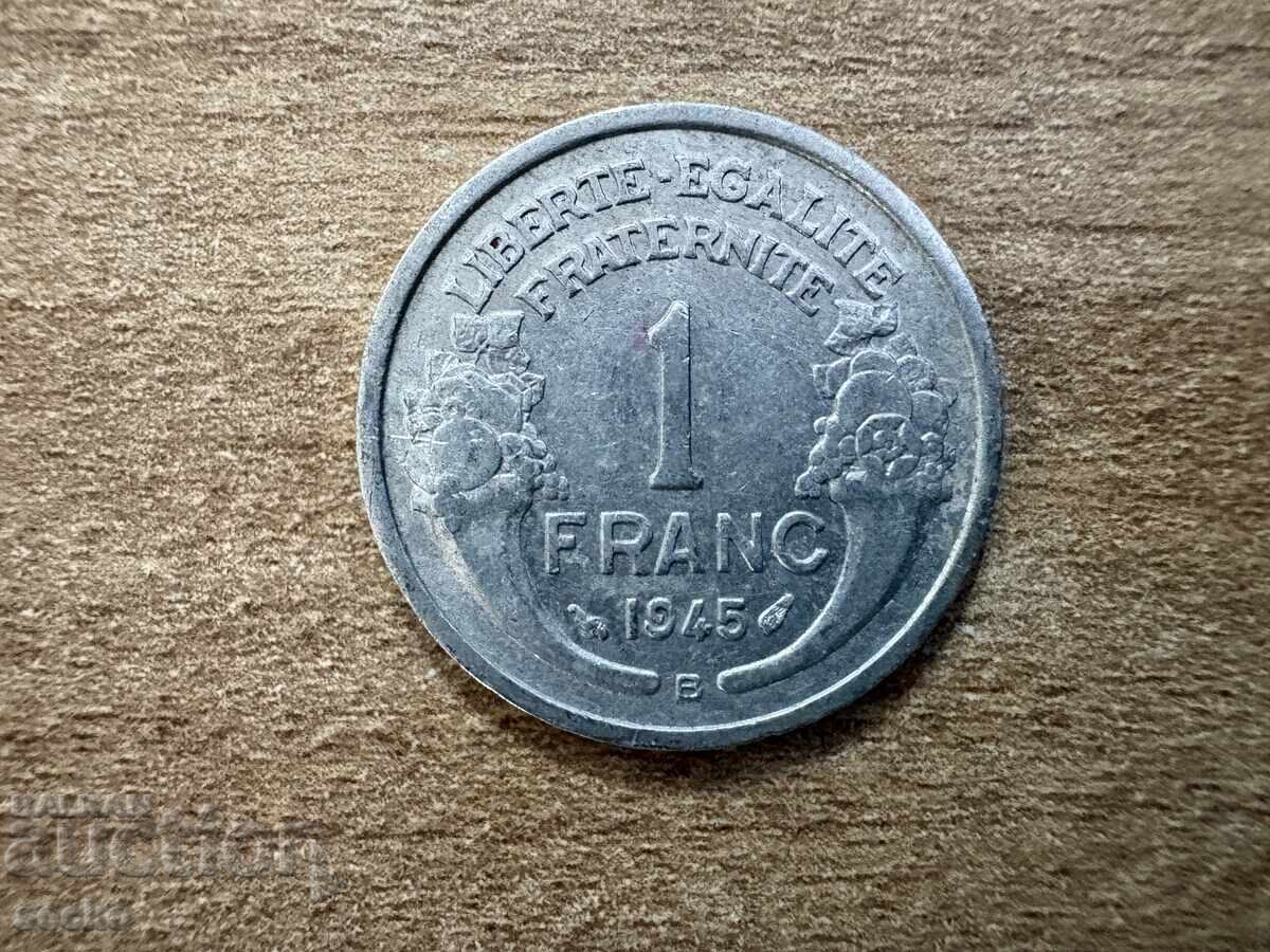 Γαλλία - 1 φράγκο (1945) - B Γαλλία - 1 φράγκο (1945) - B