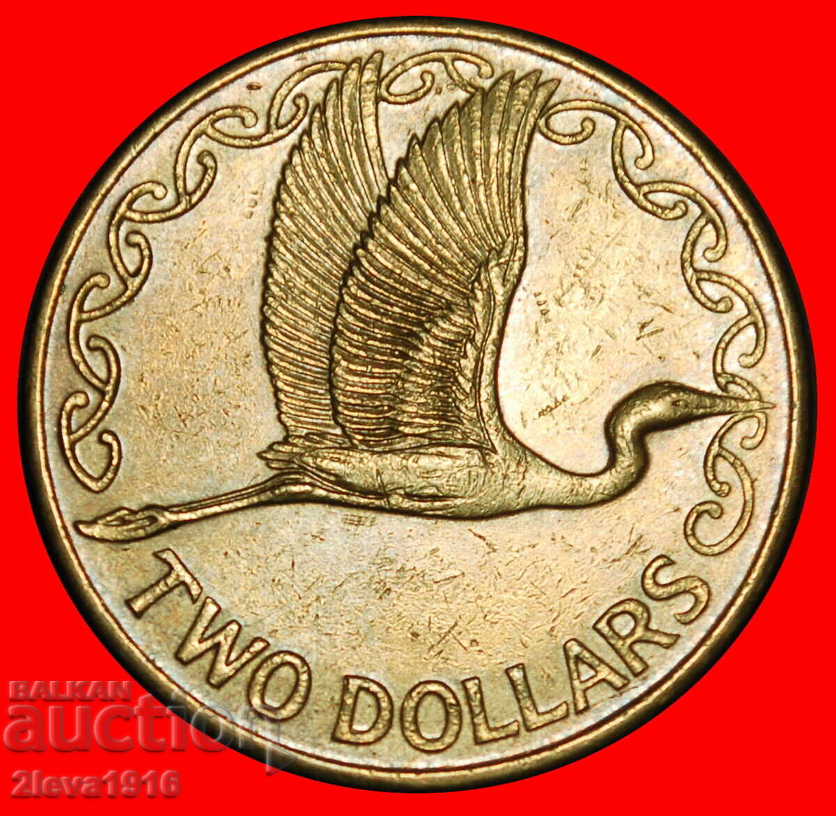 Ⰺ GREAT BRITAIN (1990-2025):NEW ZEALAND★2 DOLLARS 1998 HERON Ⰺ GREAT BRITAIN (1990-2025):NEW ZEALAND★2 DOLLARS 1998 HERON