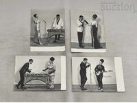 VARIETY "ORFEUM" KARLOVY VARY PHOTOS LOT OF 4 PIECES
