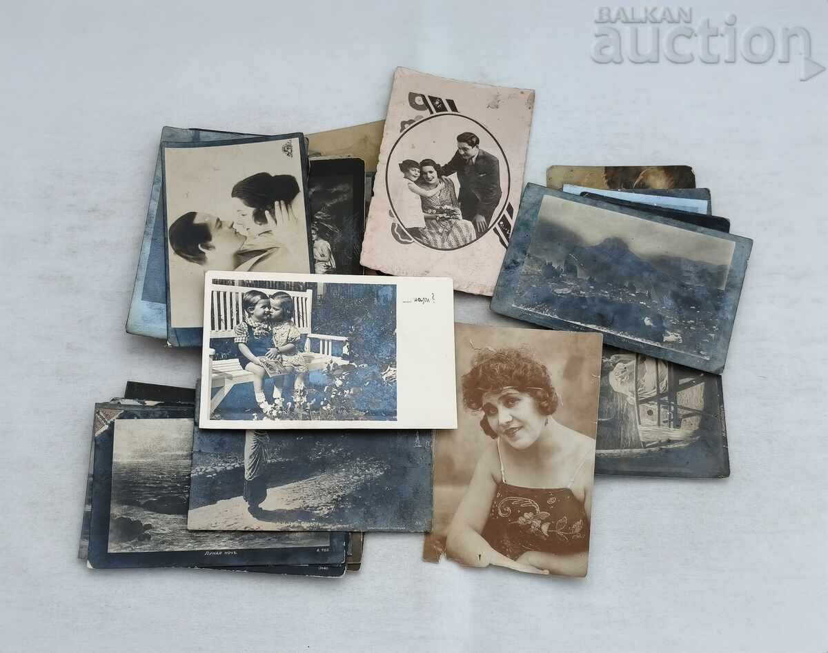 Delivery of OLD POSTCARDS LOT 70 PIECES
