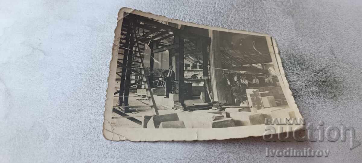 Photo of a man in a factory