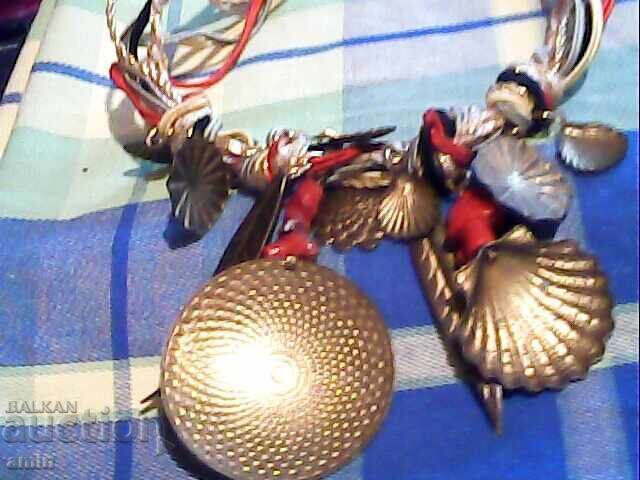 Beautiful coral necklace and 4 other items with price € 5.00 | 9.78 BGN