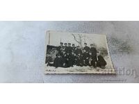 Снимка София Ученици с духови инструменти в пансиона 1937