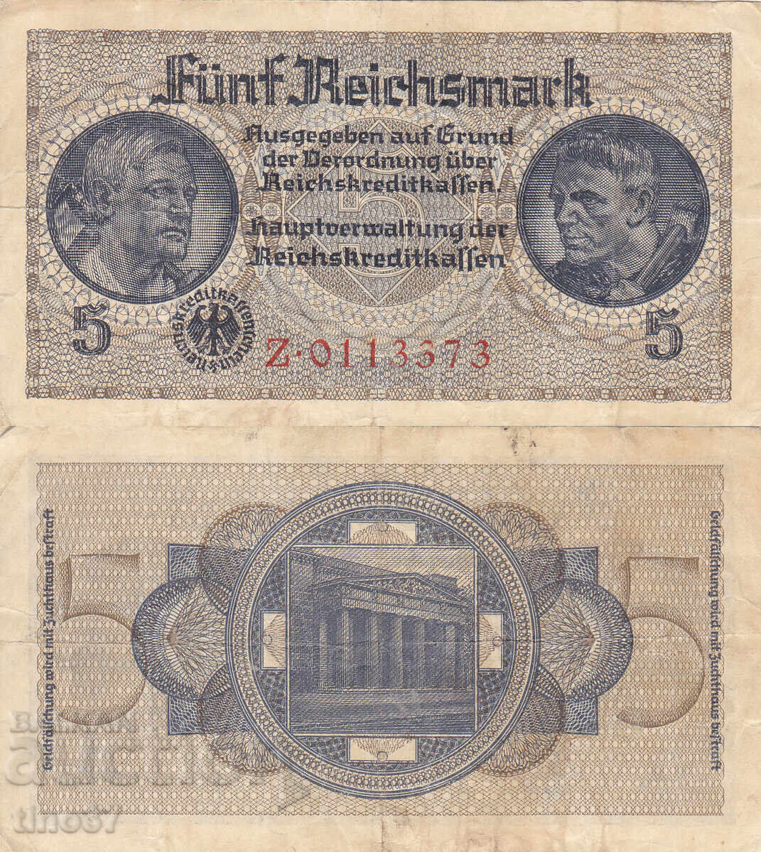 tino37 - GERMANY - 5 MARKS - 1939/44