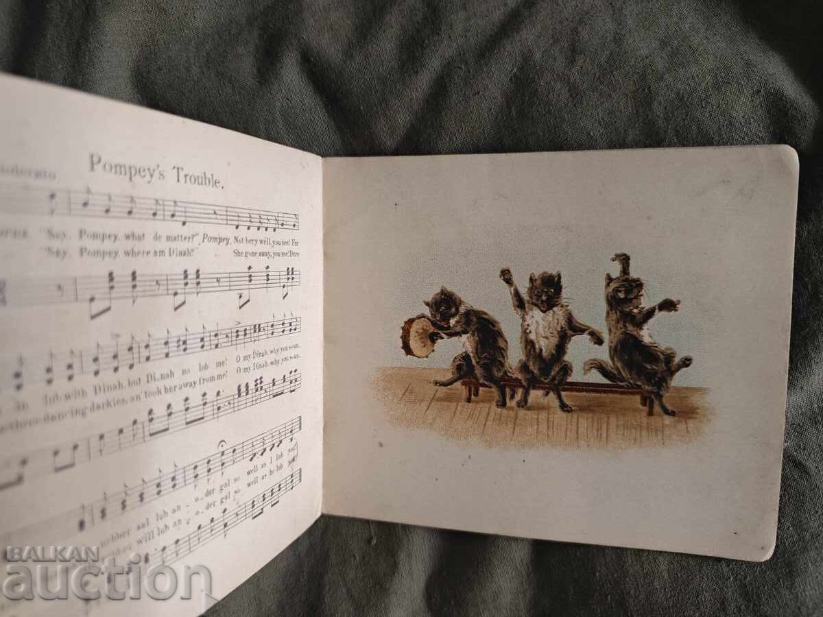 Licitație Concertul pisicii, A.M. Lockyer și F.E. Weatherly