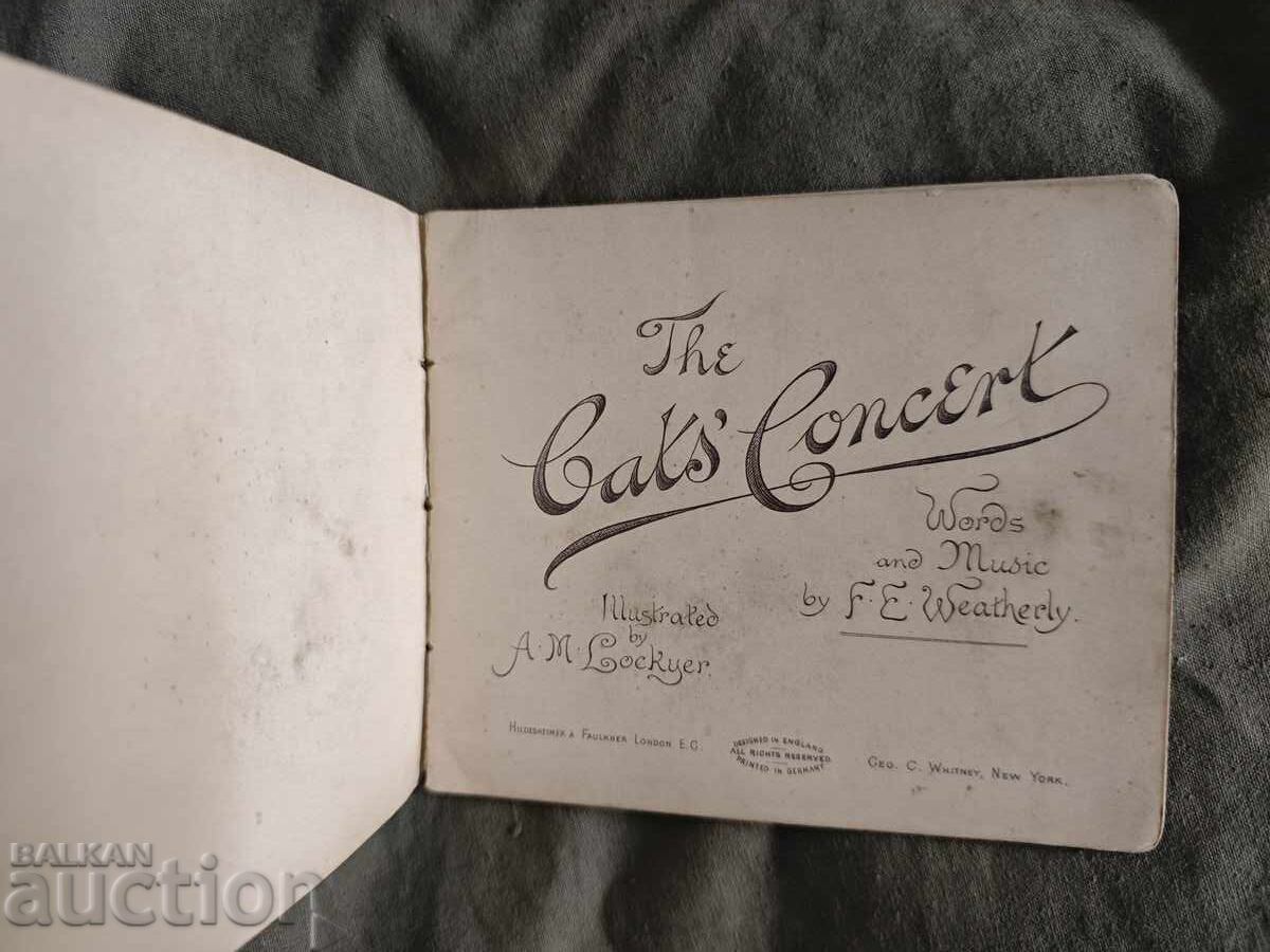 Concertul pisicii, A.M. Lockyer și F.E. Weatherly - 5