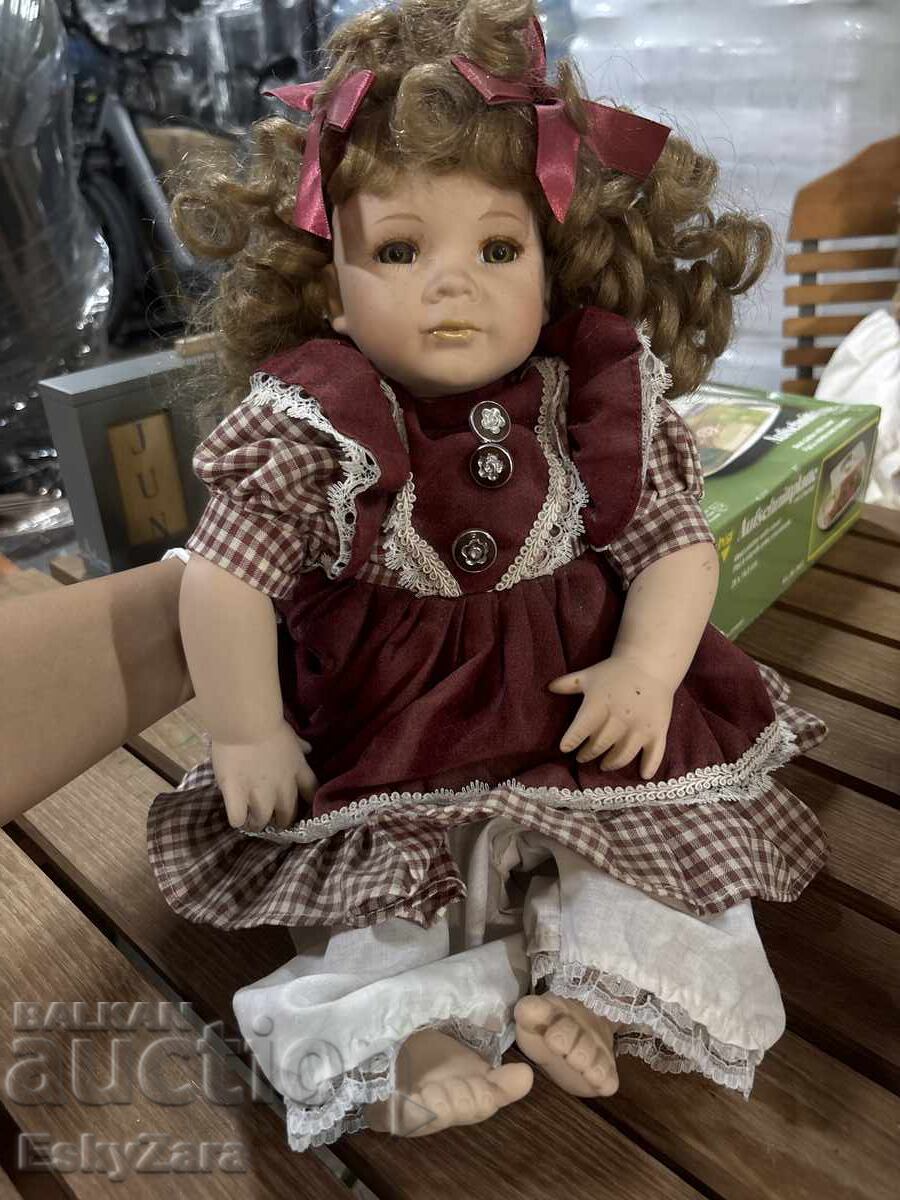 Retro porcelain doll Retro porcelain doll