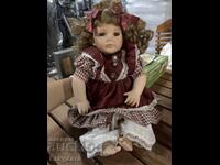 Retro porcelain doll