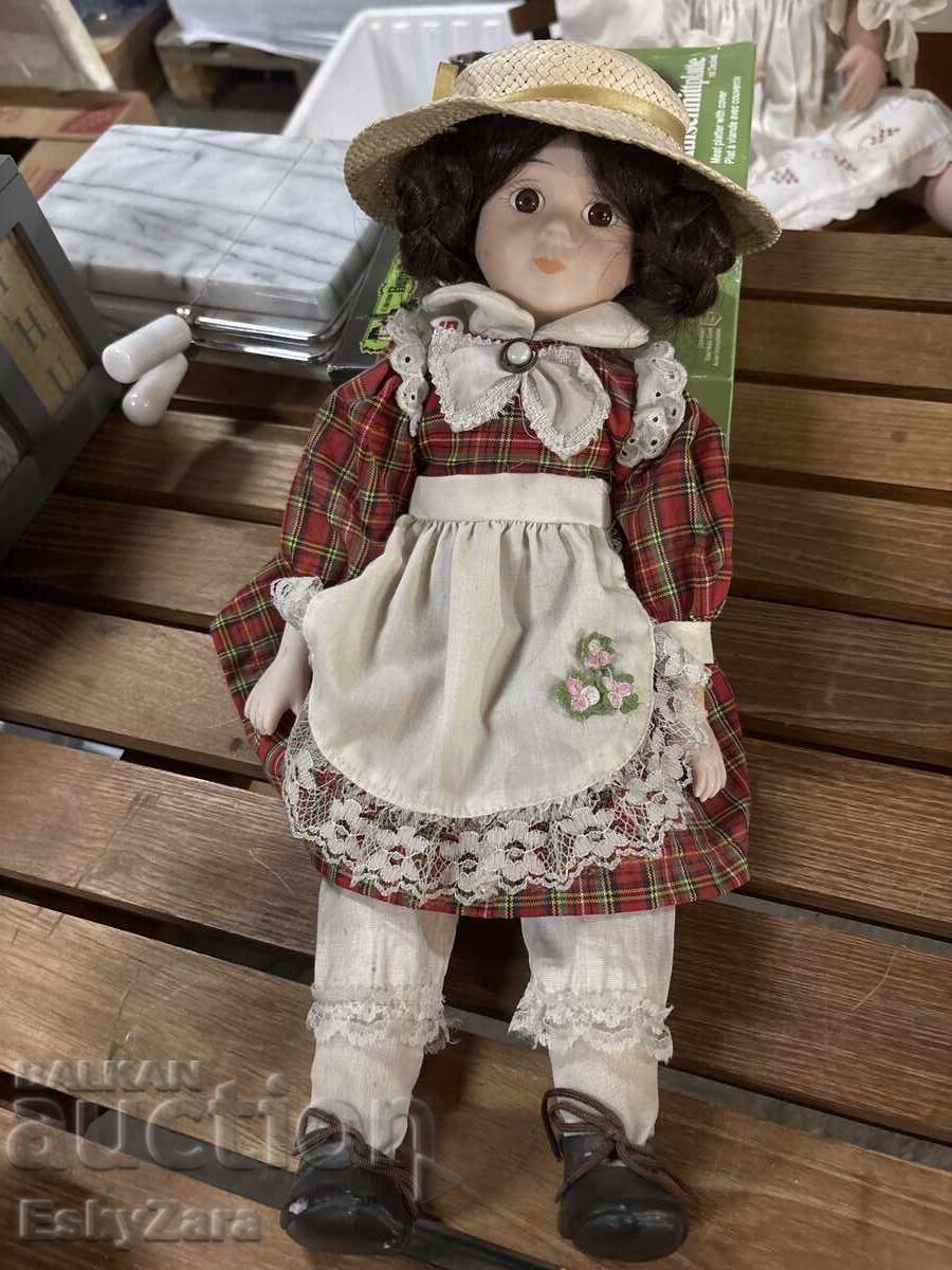 Auction  Retro porcelain doll