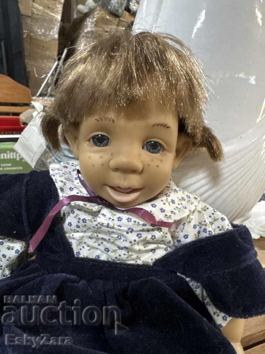 Auction  Retro Spanish Jumaco doll with freckles and expression – 90s