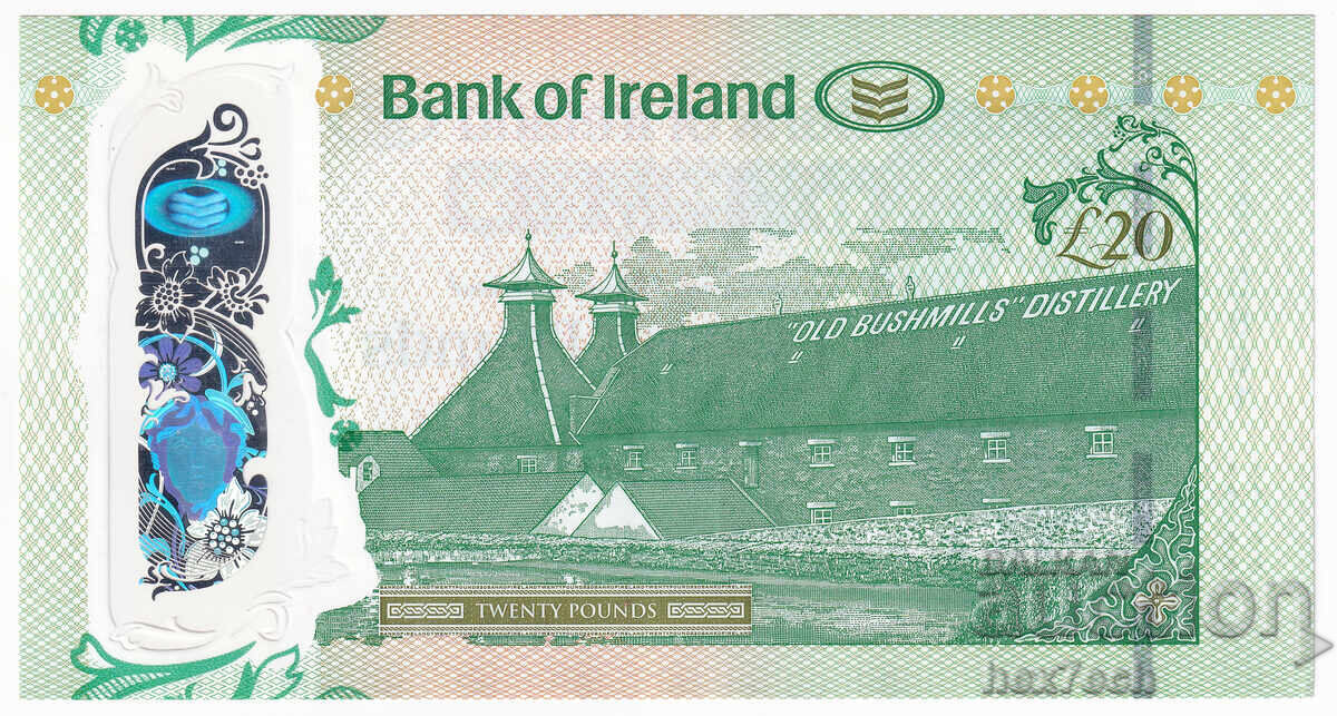 Licitație ❤️ ⭐ Irlanda de Nord 2017 20 lire ⭐ ❤️