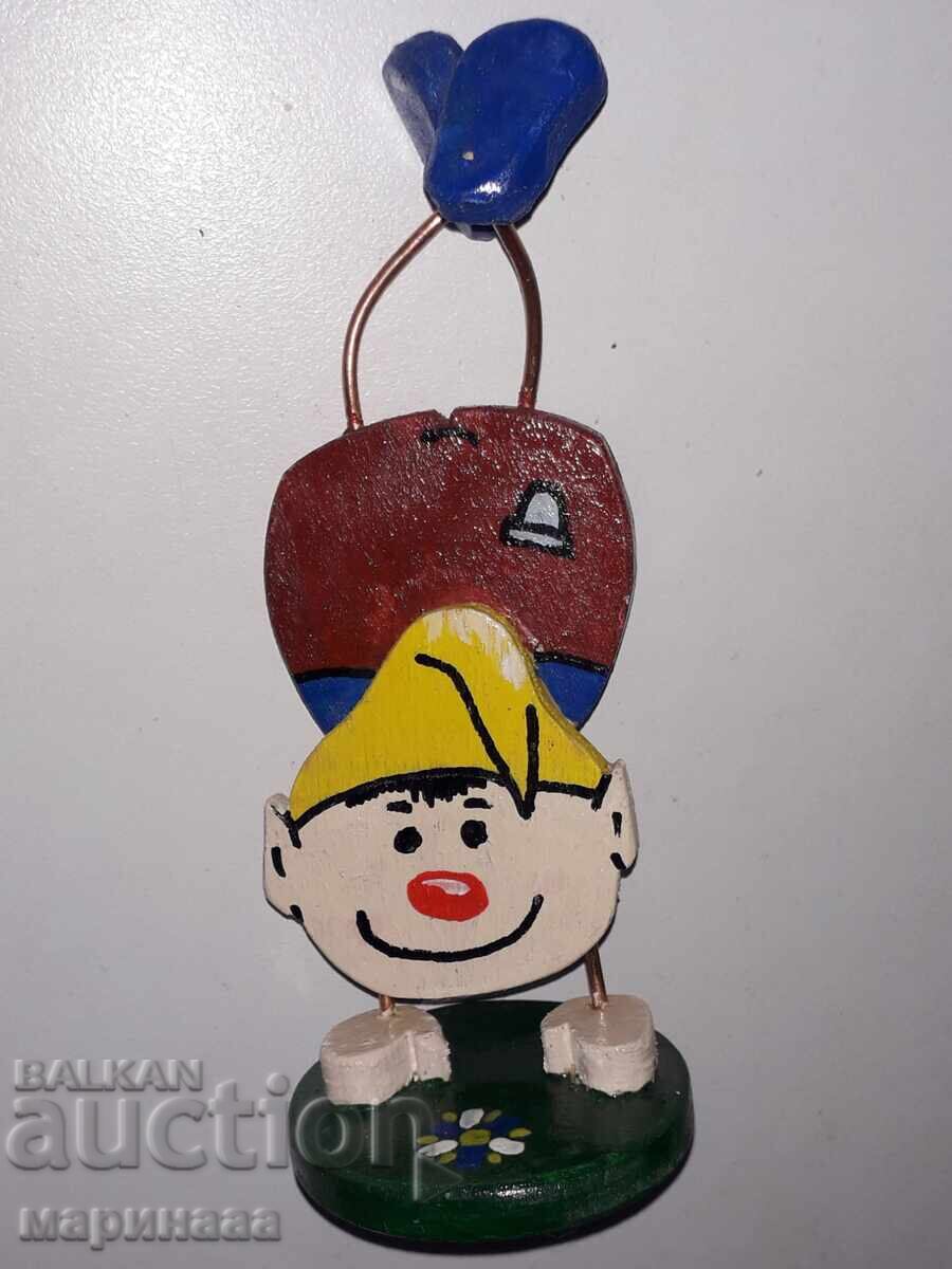 GYMNAST GNOME. WOOD. GERMANY